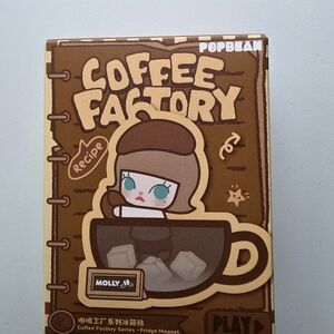 NWT POP MART Coffee Factory Popbean Magnet - Labubu